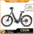 Pikkukuva 1 / 11: MIHOGO Air Hiilikuiturunko Aikuisille Tarkoitettu Sähköpyörä 250W Kaupunkisähköpyörä 26" Ilmatäytteinen Rengas 48V19.2AH Sähköpyörä