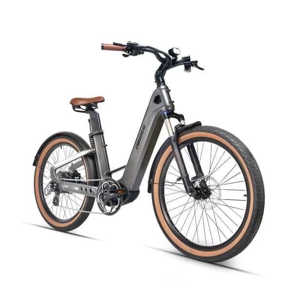 MIHOGO Air Hiilikuiturunko 48V19.2AH Aikuisille Tarkoitettu Sähköpyörä 250W Kaupunkisähköpyörä 26" Puhallettava Rengas