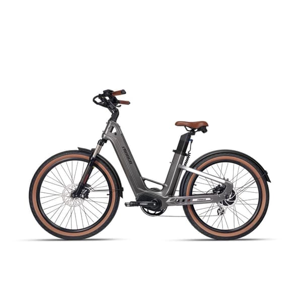 MIHOGO Air Hiilikuiturunko 48V19.2AH Aikuisille Tarkoitettu Sähköpyörä 250W Kaupunkisähköpyörä 26" Puhallettava Rengas