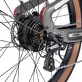 Pikkukuva 6 / 11: MIHOGO Air Hiilikuiturunko 48V19.2AH Aikuisille Tarkoitettu Sähköpyörä 250W Kaupunkisähköpyörä 26" Puhallettava Rengas