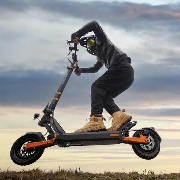 KuKirin G2 Pro (VMP) Aikuisille Tarkoitettu Sähköpotkulauta 500W Maastoon, Sähköpotkulauta 25 km/h, Huippunopeus 9 Tuuman Renkailla