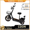 Pikkukuva 1 / 11: Kukirin C1Pro Aikuisille Tarkoitettu Sähköpotkulauta 500W 48V26AH Akku Kaupunkiliikenteeseen Tarkoitettu Sähköpotkulauta, Huippunopeus 45 km/h