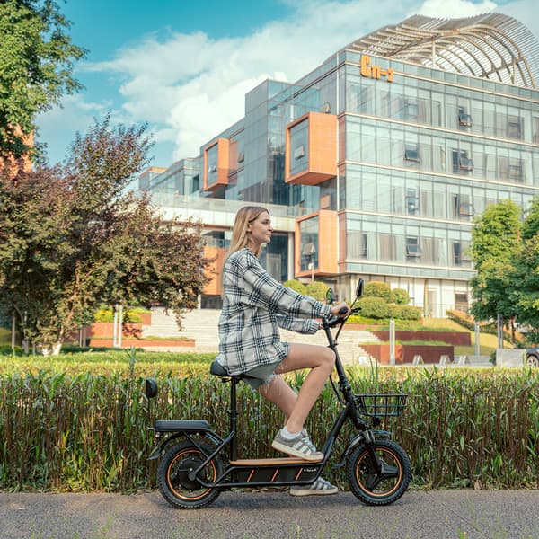 Kukirin C1Pro Aikuisille Tarkoitettu Sähköpotkulauta 500W Taittuva Sähköpotkulauta, Huippunopeus 45 km/h, Kaupunkisähköpotkulauta 48V26 Ah Akulla