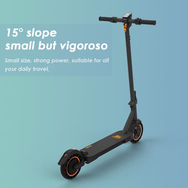 KuKirin S1 Max Aikuisille Tarkoitettu Sähköpotkulauta 350 W Sähköpotkulauta 36 V 10,4 Ah Akulla, Huippunopeus 25 km/h, Kaupunkipotkulauta