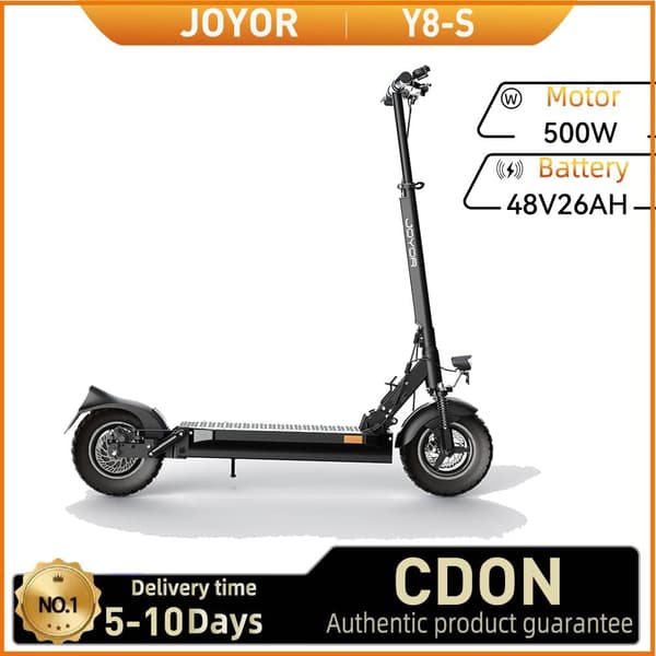 JOYOR Y8-S (ABE) Sähköpotkulauta Aikuisille 500 W Sähköpotkulauta 48 V26Ah Akulla Kaupunki Sähköpotkulauta 10 Tuuman Ilmarenkaat