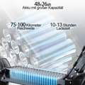 Pikkukuva 8 / 11: JOYOR Y8-S (ABE) Sähköpotkulauta Aikuisille 500 W Sähköpotkulaudalle 48 V26 Ah Akulla, Kaupunkisähköpotkulaudalle, 10 Tuuman Renkaalla