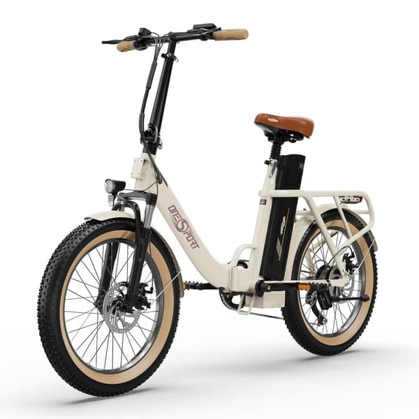 ONESPORT OT16-2 Elcykel För Vuxna 250W Motor Elcykel 48V17Ah Batteri Elcykel 20 Tum Feta Däck Elcykel För Stad
