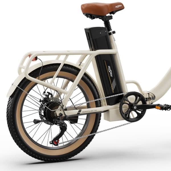 ONESPORT OT16-2 Elcykel För Vuxna 250W Motor Elcykel 48V17Ah Batteri Elcykel 20 Tum Feta Däck Elcykel För Stad