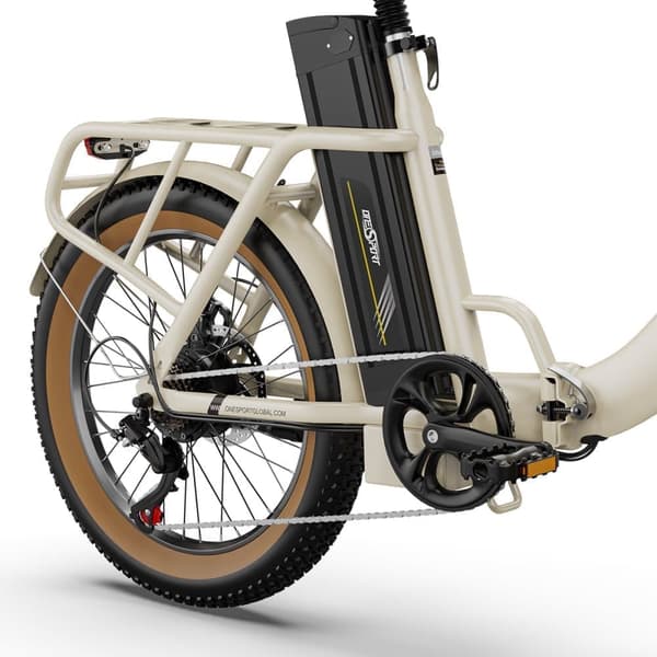 ONESPORT OT16-2 Elcykel För Vuxna 250W Motor Elcykel 48V17Ah Batteri Elcykel 20 Tum Feta Däck Elcykel För Stad