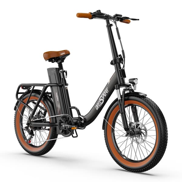ONESPORT OT16-2 Aikuisten Sähköpyörä 48V17Ah Akku Ebike 250W Moottori E-pyörä 20 Tuuman Paksurenkainen Kaupunkisähköpyörä