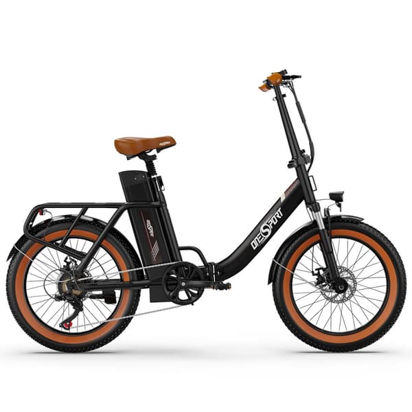 ONESPORT OT16-2 Aikuisten Sähköpyörä 48V17Ah Akku Ebike 250W Moottori E-pyörä 20 Tuuman Paksurenkainen Kaupunkisähköpyörä