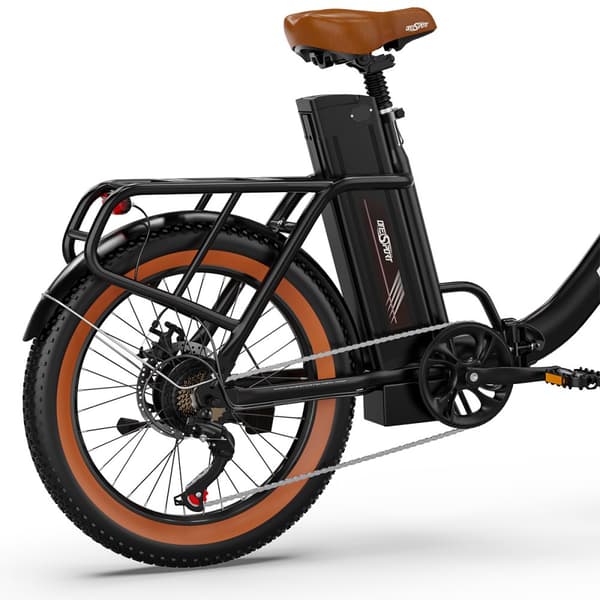 ONESPORT OT16-2 Aikuisten Sähköpyörä 48V17Ah Akku Ebike 250W Moottori E-pyörä 20 Tuuman Paksurenkainen Kaupunkisähköpyörä