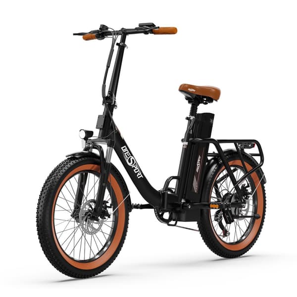 ONESPORT OT16-2 Aikuisten Sähköpyörä 48V17Ah Akku Ebike 250W Moottori E-pyörä 20 Tuuman Paksurenkainen Kaupunkisähköpyörä