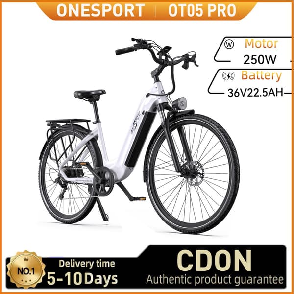 ONESPORT OT05 PRO Aikuisille Tarkoitettu Sähköpyörä 250W Sähköpyörä 36V22,5 Ah Akulla,Kaupunkisähköpyörä 700 * 50 C Rengaskokoinen Sähköpyörä