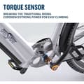 Miniatyrbild 10 av 11: ONESPORT OT05 PRO Elcykel För Vuxna 250W Motor Stads-elcykel 36V22.5Ah Batteri Elcykel 700*50C Däckstorlek Elcykel