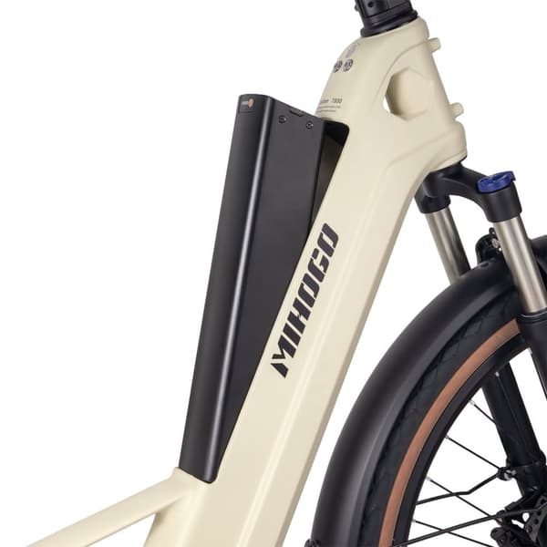 MIHOGO Air Elcykel För Vuxna 250W Elcykel Med Kolfiberram 48V19.2AH Elcykel För Stad 26" Uppblåsbara Däck Elcykel