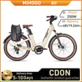 Miniatyrbild 1 av 11: MIHOGO Air Elcykel För Vuxna 250W Elcykel Med Kolfiberram 48V19.2AH Elcykel För Stad 26" Uppblåsbara Däck Elcykel