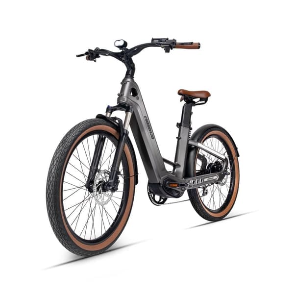 MIHOGO Air Hiilikuituinen Sähköpyörä 48V19.2AH Aikuisille 250W Kaupunkisähköpyörä 26" Ilmatäytteinen Rengas 48V19.2AH Sähköpyörä
