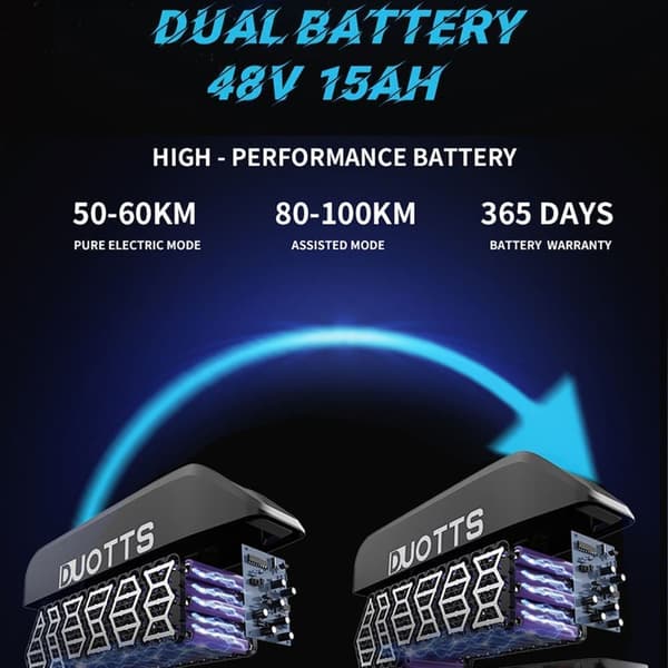 DUOTTS C29 Sähköpyörä Aikuisille 750W Moottoripyörällä, Kaupunkisähköpyörällä, 48 V30 Ah Akulla, 29 Tuuman Renkaalla