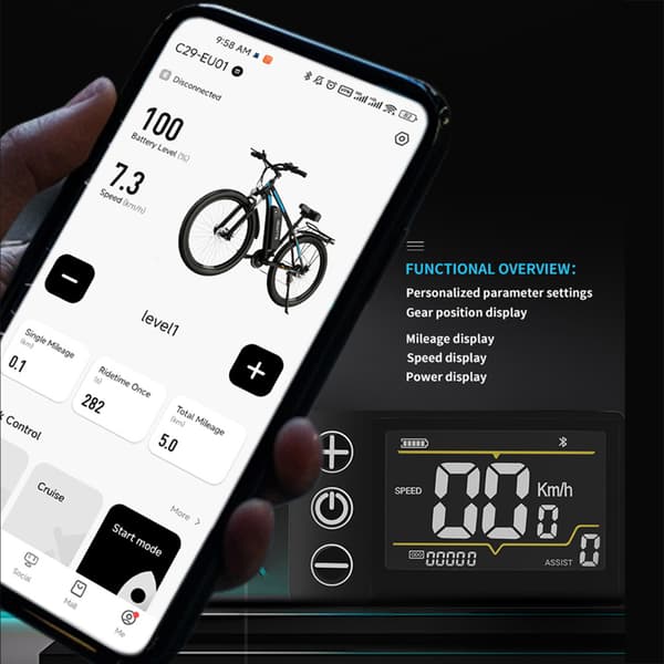 DUOTTS C29 City Ebike 750W Moottorilla Varustettu Aikuisten Sähköpyörä 48V30Ah Akkusähköpyörä 29 Tuuman Renkaalla