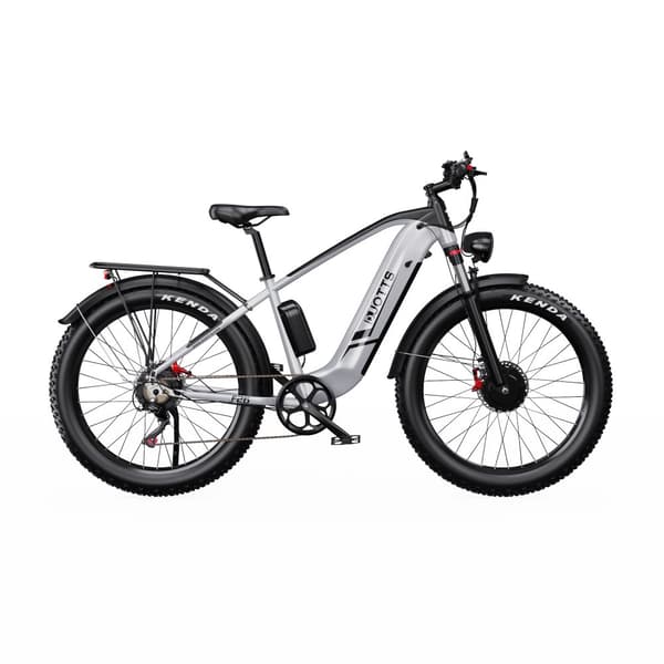 DUOTTS F26 City Commuter E-Bike 750W*2 Moottorilla Varustettu Aikuisten Sähköpyörä 48V20AH Akkusähköpyörä 26 Tuuman Paksurenkainen Sähköpyör
