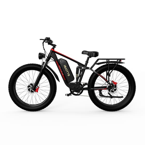 DUOTTS S26 Miesten Sähköpyörä 750W*2 Moottorilla Aikuisten Sähköpyörä 48V20AH Akku Sähköpyörä 26" Paksurenkainen Sähköpyörä Maastoon