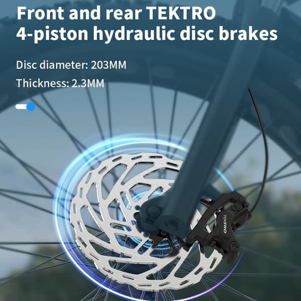 DUOTTS E26 Elcykel För Vuxna 750W Motor Elcykel 48V20AH Batteri El-mountainbike 26 Tum Elcykel Med Feta Däck