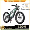 Miniatyrbild 1 av 11: DUOTTS E26 Elcykel För Vuxna 750W Motor Elcykel 48V20AH Batteri El-mountainbike 26 Tum Elcykel Med Feta Däck