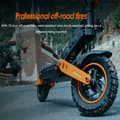 Miniatyrbild 10 av 11: KuKirin G2 Max All-Terrain Escooter 1000W Motor 48V20.8AH Batteri Vuxen Elscooter 55KM/H Maxhastighet Hopfällbar Elscooter