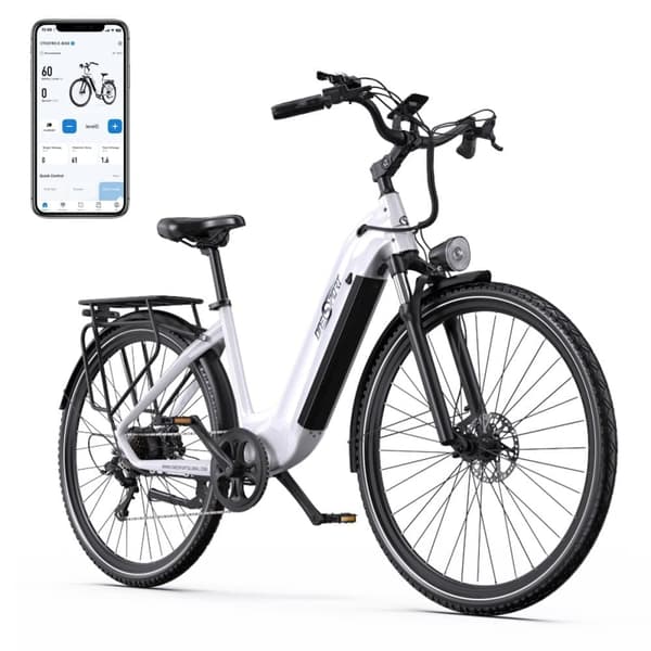 Onesport OT05 Pro Elcykel 250W,36V 22,5AH batteri, räckvidd 140 km,Shimano 7-växlad,Momentsensorer,LCD-skärm med Bluetooth