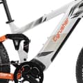 Pikkukuva 6 / 11: Cyrusher Ranger 2.0 Aikuisten Sähköpyörä 250W Moottorilla, Miesten Sähköpyörä 52V20Ah Akulla,26 Tuuman Paksurenkaalla ja Miesten Sähkömaastopyörällä