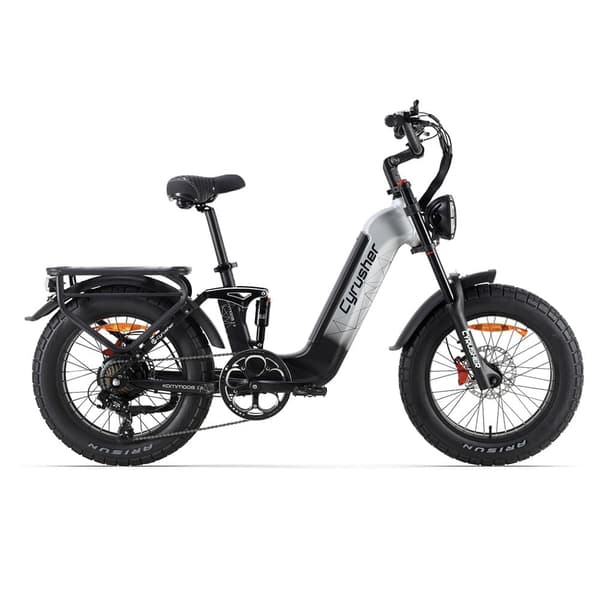 :Cyrusher Kommoda 3.0 Terrängcykel 250W Motor Elcykel För Vuxna 48V20Ah Batteri Elcykel 20 Tums Elcykel Med Feta Däck