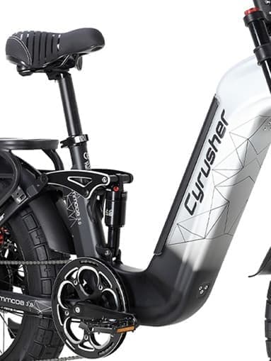 :Cyrusher Kommoda 3.0 Terrängcykel 250W Motor Elcykel För Vuxna 48V20Ah Batteri Elcykel 20 Tums Elcykel Med Feta Däck