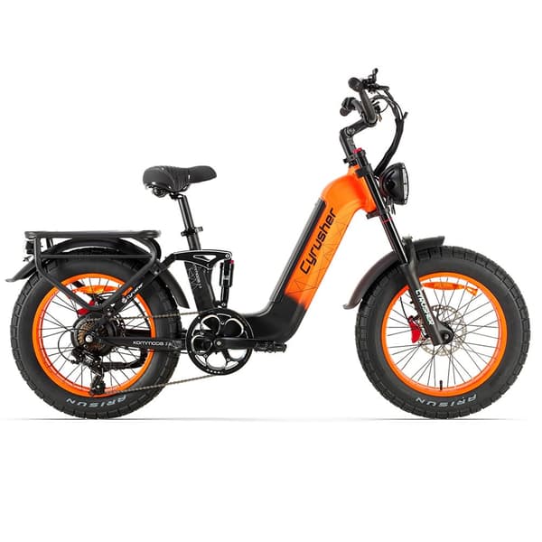 Cyrusher Kommoda 3.0 Elcykel För Vuxna 250W Motor Terrängcykel 48V20Ah Batteri Elcykel 20 Tums Feta Däck Elcykel