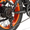 Miniatyrbild 6 av 11: Cyrusher Kommoda 3.0 Elcykel För Vuxna 250W Motor Terrängcykel 48V20Ah Batteri Elcykel 20 Tums Feta Däck Elcykel