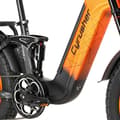 Miniatyrbild 7 av 11: Cyrusher Kommoda 3.0 Elcykel För Vuxna 250W Motor Terrängcykel 48V20Ah Batteri Elcykel 20 Tums Feta Däck Elcykel