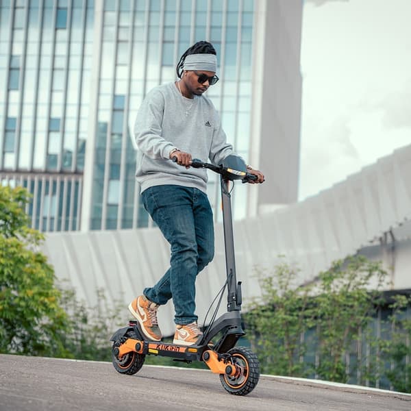 KuKirin G3 Elscooter För Vuxna, 1200W Motor, Terrängscooter, 52V, 18Ah Batteri, Topphastighet 45 km/h Hopfällbar Elsparkcykel