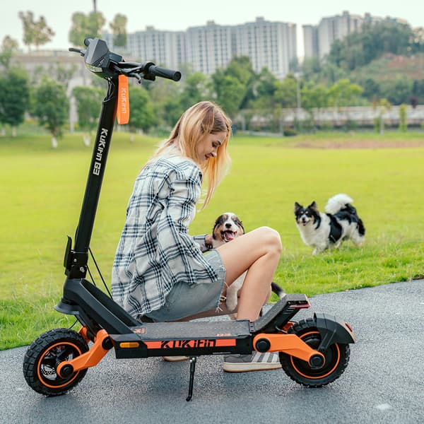 KuKirin G3 All-Terrain E-Scoote 1200W Aikuisille Tarkoitettu Sähköpotkulauta 52V18Ah Akulla, Huippunopeus 45 km/h, Kokoontaitettava Sähköpotkulauta