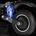 Miniatyrbild 10 av 11: HALO KNIGHT T104 Elscooter För Vuxna 1000W*2 Motor 52V21Ah Batteri Elscooter 10-Tums Terrängdäck All-terrain Elscooter