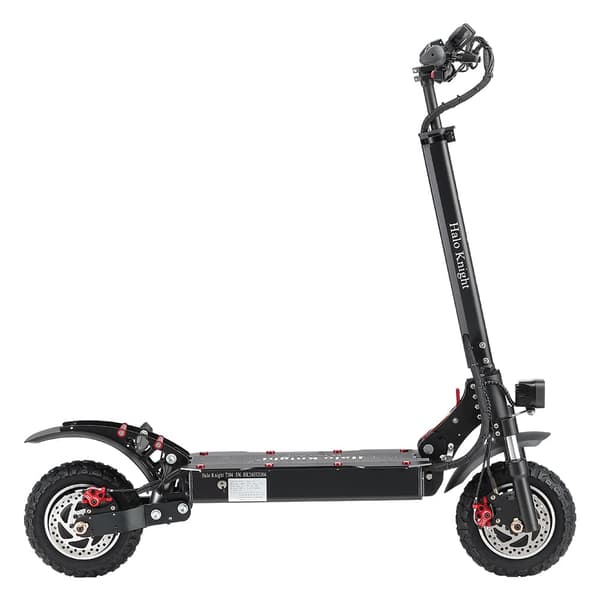 HALO KNIGHT T104 Elscooter För Vuxna 1000W*2 Motor 52V21Ah Batteri Elscooter 10-Tums Terrängdäck All-terrain Elscooter