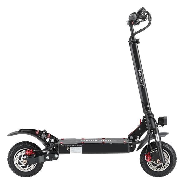 HALO KNIGHT T104 Sähköpotkulauta Aikuisille 1000 W * 2 Moottori 52 V 21 Ah Akku Sähköpotkulauta 10 Tuuman Maastorengas Maastopyörä Sähköpotkulauta