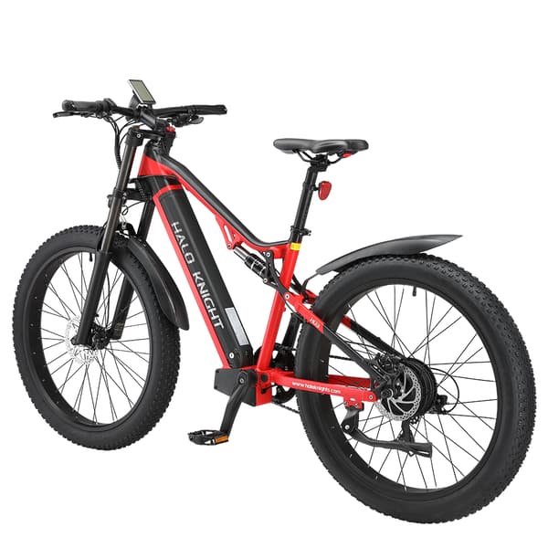 HALO KNIGHT H03 Elcykel För Vuxna 1000W Motor Terrängcykel 48V 19.2Ah Batteri Herr Elcykel 27.5 Tum Elcykel Med Feta Däck