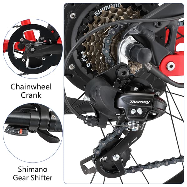HALO KNIGHT H03 Elcykel För Vuxna 1000W Motor Terrängcykel 48V 19.2Ah Batteri Herr Elcykel 27.5 Tum Elcykel Med Feta Däck