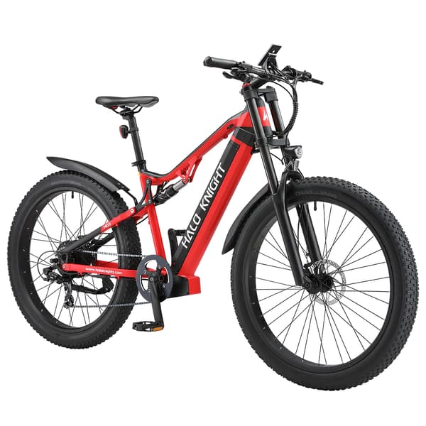 HALO KNIGHT H03 Elcykel För Vuxna 1000W Motor Terrängcykel 48V 19.2Ah Batteri Herr Elcykel 27.5 Tum Elcykel Med Feta Däck