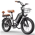 Pikkukuva 2 / 11: KICKWEY LD20 Sähköpyörä Aikuisille 750 W:n Sähköpyörä 48 V:n ja 20 Ah:n Akulla, 20 Tuuman Paksurenkaisella Kaupunki- ja Lähiliikenteen Sähköpyörällä