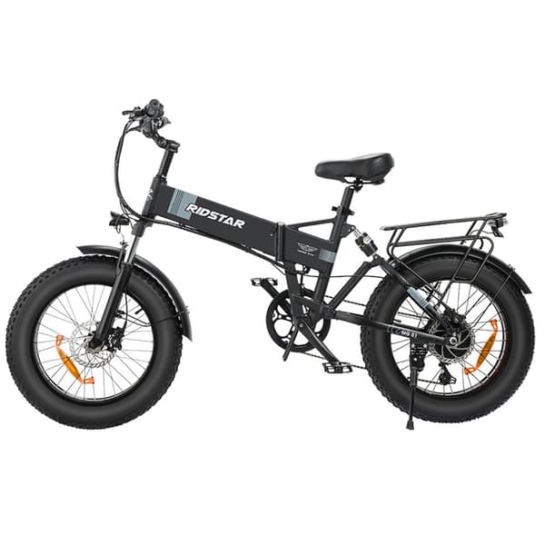 Ridstar H20 Aikuisten Sähköpyörä 1000 W:n Moottoripyörä, Kaupunkisähköpyörä 48 V 14 Ah:n Akulla, Sähköpyörä 20 Tuuman Paksurenkaisella Sähköpyörällä