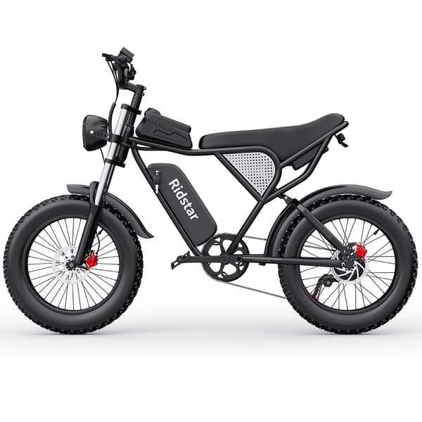 Ridstar Q20 Elcykel För Vuxna 1000W Motor Elcykel 48V20AH Batteri Terrängcykel 20 Tums Elcykel Med Feta Däck