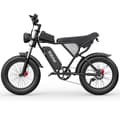 Miniatyrbild 5 av 11: Ridstar Q20 Elcykel För Vuxna 1000W Motor Elcykel 48V20AH Batteri Terrängcykel 20 Tums Elcykel Med Feta Däck