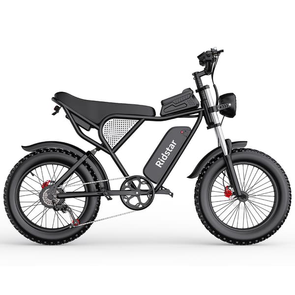 Ridstar Q20 Elcykel För Vuxna 1000W Motor Elcykel 48V20AH Batteri Terrängcykel 20 Tums Elcykel Med Feta Däck