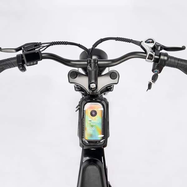 Ridstar Q20 Mini Elcykel för Vuxna 500W Motor Elcykel 48V15AH Batteri El-Mountainbike 20 Tums Feta Däck All Terrain Elcykel